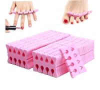 Separadores de dedos de pedicura, Separadores de dedos de pedicura 100PCS Espaciadores de espuma de esponja suave para, de para esmalte de uñas