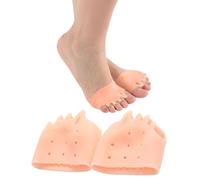 Separadores De Dedos De Silicona, Almohadillas Metatarsianas Separadoras De Dedos De Gel, Transpirables Y Suaves, Alivio Del Dolor For Dedos Superpuestos Y Juanetes