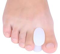 Separadores de dedos de silicona para juanetes, 4 unidades, correctores de juanetes, separadores de dedos de gel, ortopédicos para alivio del dolor de juanetes, dedos superpuestos