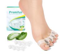 Separadores de dedos para juanetes correctos, paquete de 8 espaciadores de dedos para mujeres y hombres, corrigen juanetes y restauran los dedos de los pies a su forma original, espaciador de dedos