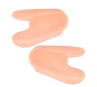 Separadores de dedos, separador de dedos en forma de A, espaciadores de dedos de silicona , corrector de dedos reutilizable, separación cómoda de los dedos, separador flexible para dedos de los