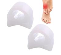 Separadores de Dedos, Separador y alineación de Dedo Gordo del pie, Corrector de buiones de cómodo, Separador de Dedos de Silicona ultrasuave y eficaz para superposición torcida y Dedos