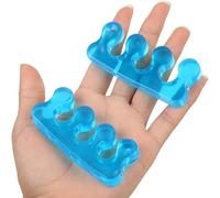 Separadores de dedos y separador de dedos de los pies, espaciador de gel para esmalte de uñas, espaciadores de dedos en martillo para mujeres y hombres, alivia el dolor de dedos después de actividades