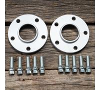 Separadores De Eje SCC Para BMW 30Mm 2X15Mm 5X120 + Tornillos Separador Plata