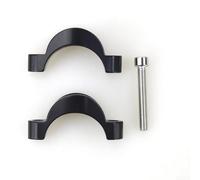 Separadores de elevación de bicicleta de aleación de aluminio para piezas de manillar TT con tubo redondo de 31 8 mm de diámetro, múltiples opciones de altura para una mejor posición de conducción (10
