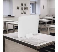 Separadores de escritorio acústicos independientes para oficina, paneles de privacidad que reducen el ruido y pantallas de estornudos para bibliotecas domésticas, aulas y espacios de trabajo, mejoran