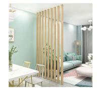 Separadores de habitación de madera ajustables de 4 pies de piso a techo, elegantes paredes de división para una separación eficaz del espacio, ideal para uso doméstico u oficina
