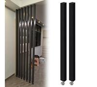 Separadores de habitación de madera personalizables, 2 piezas, separadores de pared de suelo a techo para vestíbulo de entrada, 160 cm de alto, ideal para decoración del hogar y gestión del espacio