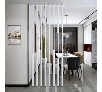 Separadores de habitación independientes, separación de metal con patas ajustables para una división flexible del espacio en zonas de estar y comedor