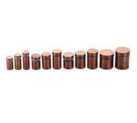 Separadores de Pared 20 tornillos espaciadores de acero inoxidable for montaje en pared(Rose Gold,D12 H20mm)