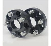 Separadores de Rueda 2 Uds Espaciadores Rueda 5x108 Hubcentric 63.4 15-35mm Adaptador Espaciador Para Ford Para Kuga Para Focus Para Mondeo Para Edge Para Fiesta(15mm)