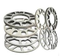 Separadores de Rueda,4Pcs Aleación De Aluminio 4 Y 5 Lug 3/5 / 8/10 / 12 mm Espesor Junta De Espaciador De Rueda para Universal Coche Auto (12mm)
