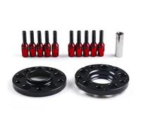 Separadores De Rueda Espaciadores De Rueda Hubcéntricos De 15mm, 5x120mm, 72,56mm, Pernos Cónicos M12x1.5 Para E36 E46 323 325 328 335i 545i(Red bolts)