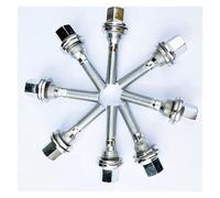 Separadores de rueda Espaciadores Rueda Para Citroen, Para Berlingo Para C2, C3, C3, Pluriel, 8/10 Piezas, Rosca 12x1,25, 35mm-50mm separadores de ruedas(Silver-40mm,M12x1.25-8pcs)