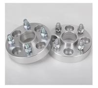 Separadores de rueda Para Mitsubishi Para Junta Brida Rueda Para COLT M12x1.5 2 Piezas PCD 4x114,3 CB 67,1mm Adaptador Junta Forjada Rueda espaciadores de ruedas(2PCS 30MM Silver)