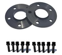 Separadores De Rueda Para Serie 5/6/7 F07 F10 F12 E65 F01 F02 E65 X3 E83 F25 X5 E53 X6 X70, Espaciador De Rueda Forjado Centrado En El Cubo. Kit De Espaciadores De Rueda(Black 2PCS 14x1.5,12mm)