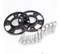 Separadores de ruedas 2 Piezas 15/20mm 7075 Adaptadores Espaciadores De Rueda Forjados De Aluminio PCD 5x10 0/5x112 CB = 57,1mm ID = OD Adecuado Para Vw M14x1.5 Separadores Llantas(12mm)
