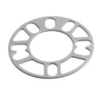 Separadores de Ruedas Aluminio MARCA UNIVERSAL 4PCS 3mm 5mm 5 mm 8mm 10 de aluminio la rueda espaciador placa 4x100 4x114.3 5x100 5x108 5x114. 5x120(5mm)