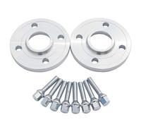 Separadores de Ruedas Compatible Con Alfa Para Romeo 2 Espaciadores De Rueda De 0.787 In De Diámetro Central 58,1 4 X 98 12 X 1,25 Pernos Tipo Cono(Silver)