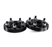 Separadores de ruedas Compatible con Ford Para Mustang 2 piezas PCD 5x114.3 CB 70.5 M14X1.5 Placa de brida Espaciadores de rueda ensanchado Adaptador Calzas repuesto(30mm)