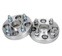 Separadores de Ruedas Compatible con para Jazz para Grace para Brio para N-Box para N-One para N-Wgn PCD 4x100 CB 56,1 Mm Adaptador Espaciador De Rueda De Coche 15/20/25/30/35/50 Mm(2PCS 25mm)
