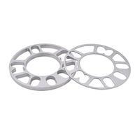 Separadores de ruedas Espaciadores De Rueda De Aleación Aluminio Adaptadores De Cubo De Neumático De Junta 3/5/6/8/10mm Para 4x100 5x100 5x108 5x112 5x114,3 5x120 Separadores Llantas(3mm)