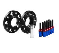 Separadores De Ruedas Para Coche Para E36 E82 E88 2 Uds 20mm 5x120mm Espaciadores Rueda Centrados 72,56mm Paso Rosca M12x1.5 Con Pernos(Blue)