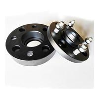 Separadores De Ruedas Para Ford Para B-Max Para Ecosport Para Focus Para Sierra Espaciador De Ruedas Forjadas Hubcentric 4x108 63.4 Mm Espaciadores Ruedas para Coche(Negro 2 piezas,30mm)