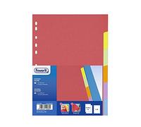 Separadores Favorit 6 teclas 21 x 29,7 cartón multicolor 240 gr [100204883]