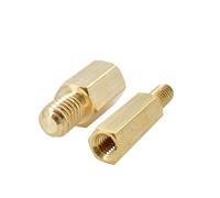 Separadores Hexagonales M2 M2.5 M3, Estante De Placa Base De Latón, Espaciadores De Columna Macho Y Hembra, Perno De Soporte De Pilares PCB, 10-20 Piezas(Brass 16mm,M3 (10Pcs))
