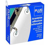 Separadores marca Plus Office modelo ARANDELAS AUTOADHESIVA REFORZAD.200UD