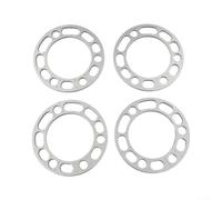 Separadores para rueda Aluminio 6mm 4Uds Aumento Paso Separadores | Aumenta paso de para rueda, evita roce frenos, mejora claridad suspensión, aluminio ligero, pack 4 unidades
