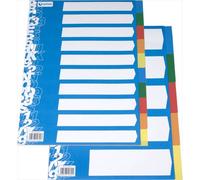 Separadores PP Opaco 10 Posiciones A4 16 Taladros Separadores PP Grafoplás