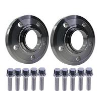 Separadores rueda 2 Piezas 7075-T6 15/20mm 5x112 66,6 Junta Adaptadora Espaciadora De Rueda Para A4/A5/A6/A7/A8/S3/S4/S5/S6/S7/Q3/Q5/RS4/RS5/RS6 Q7 Espaciadores rueda(2PCS Black 20mm)