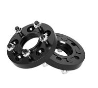 Separadores Rueda 2 piezas para Acura TLX 2014-2020 | 5x114,3 CB 64,1mm 12x1,5 buje centrado negro forjado espaciador rueda placa brida 15/20/25/30/35mm Espaciadores(25mm)