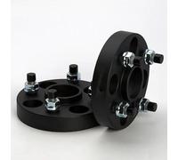 Separadores rueda 2Pieces 20/25/30/35/40mm Customization Wheel spacers Conversion adapters PCD 4x115 to 4x108 4x100 4x114.3 Espaciadores rueda(2PCS 40mm Black)