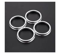 Separadores rueda 4 Uds OD 60,1 73, 72,6mm A ID 56, 64,1mm Anillos Céntricos Cubo Coche De Aleación Aluminio Espaciador Orificio Rueda Neumáticos Espaciadores rueda(73.1-66.1mm)