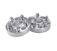 Separadores Rueda Para 3200GT 2 Piezas 1 Par De Espaciadores De Rueda Adaptadores PCD 5x108 CB 67,1 Mm Espaciadores De Llanta Espaciadores Ruedas Coche(Silver 30mm 2PCS)