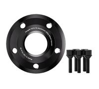 Separadores Rueda Para Benz Para AMG GT15/20/25/30/35Mm Pernos Rueda Extendidos 2 Piezas 5x112 66,6 Espaciador Rueda Forjado Negro Centrado En El Cubo T6-7075 Brida Espaciadora(4pcs 15mm)