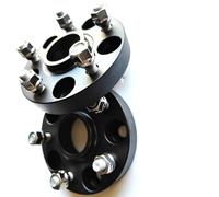 Separadores Rueda Para Ford Para Mustang Piezas Aleación Automóvil Restauración Brida Cubo Rueda Automóvil Espaciador Desplazamiento Posicionador Espaciadores Ruedas Coche(30mm Black)