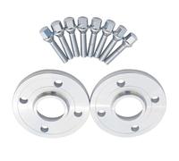 Separadores Rueda PARA Mazda 2020-1998 PARA Demio 2020 15MM Hubcentric 54.1MM Adaptadores De Aleación ESPACIADOR DE RUEDA 4x100 Con Pernos Cónicos 12 * 1.25 Espaciadores Ruedas Coche