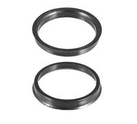Separadores Ruedas 2 Anillos Centrado Plástico Cubo Rueda Coche, Diámetro Interior Rueda: 67,1-54,1, 67,1-56,1, 67,1-60,1, 67,1-63,4, 67,1-66,1 Mm(72.6mm to 64.1mm)