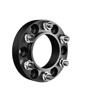 Separadores Ruedas 2 O 4 Espaciadores De Rueda Forjados Negros De 6 Orificios Buje De Coche Para F150 Placa De Brida De 25 30 35 38 40 50mm Para Llantas De Rueda Espaciador Rueda(2pcs 30mm)