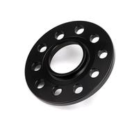 Separadores Ruedas 2 Piezas 3/5/8/10/12/15/20 Mm Adaptadores Espaciadores De Rueda PCD 5x120 CB 64,1 Mm Para Coche Universal De 5 Espárragos(2PCS 20mm Black)