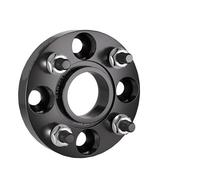 Separadores Ruedas 2 Uds 4x100 CB 56,1mm M12x1.5 Espaciador De Rueda Forjado Negro Centrado En El Cubo Para Fit De Brida De Ajuste 15/20/25/30/35mm(2pcs 20mm)