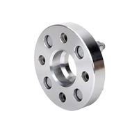 Separadores Ruedas Adaptador Espaciador De Rueda Para Coche Universal, 25/30/35/40mm PCD 5x120,65 CB 70,3 Mm, 2 Piezas Separadores de rueda(2PCS 30mm Silver)