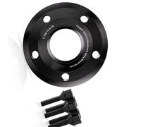 Separadores Ruedas Aluminio Espaciador rueda forjado negro con centro cubo 2/4 piezas 5x108 CB 63,4 M14 x 1,5 placa brida para Ford 15/20/25/30/35mm(2pcs 25mm)