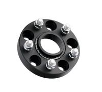 Separadores Ruedas Aluminio Separadores de rueda Embers 5x120 CB 72,6 mm M14x1,5 Adaptador de cubo Accesorios para neumáticos para Mini 1 pieza(1 Piece Black 35mm)