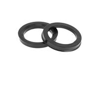 Separadores Ruedas Anillos Céntricos De Cubo De Rueda De Coche, 4 Piezas, 75,1mm OD 56,6-73,1mm ID Negro Para Centrado En El Cubo Estable espaciadores de ruedas(75.1-71.1mm)
