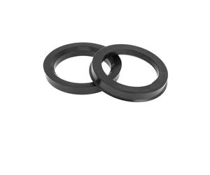 Separadores Ruedas Anillos Céntricos De Cubo De Rueda De Coche, 4 Piezas, 75,1mm OD 56,6-73,1mm ID Negro Para Centrado En El Cubo Estable espaciadores de ruedas(75.1-71.1mm)